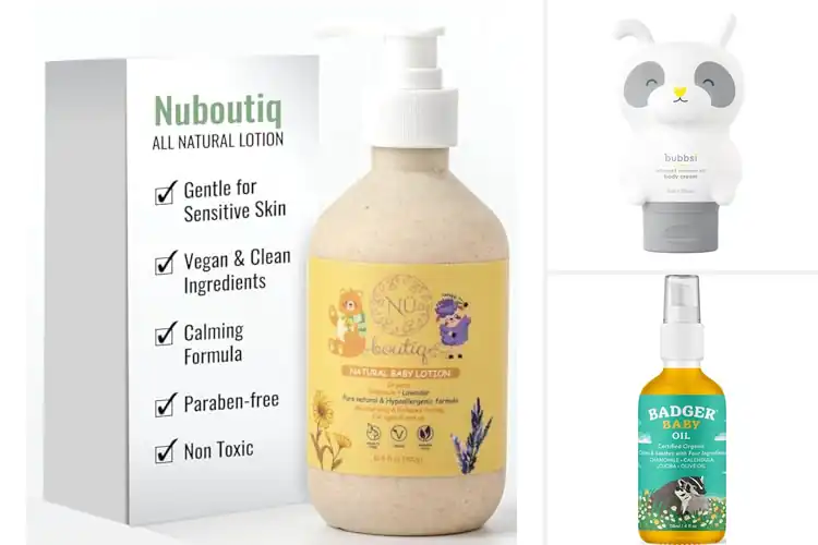 Detailed view of Best Organic Scented Baby Moisturizers