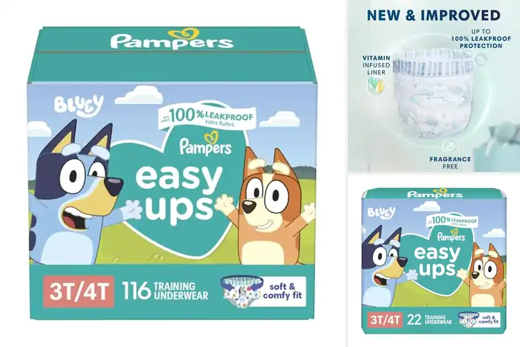 Detailed view of Best Pampers Potty Training Underwear