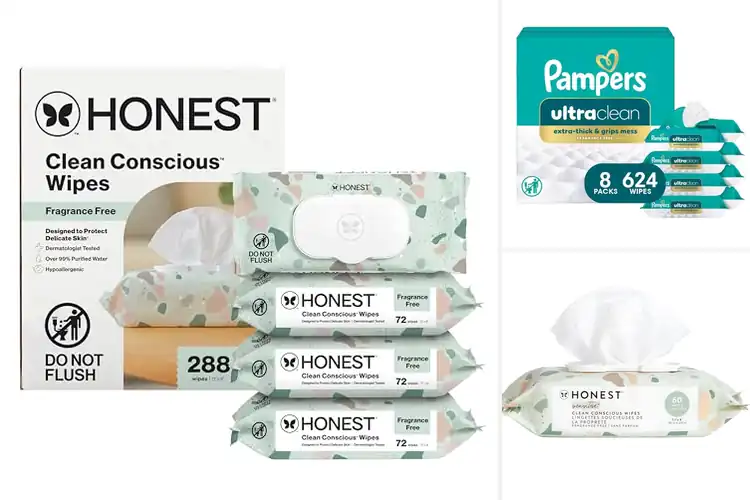 Detailed view of Best Plastic-Free Plant Based Baby Wipes