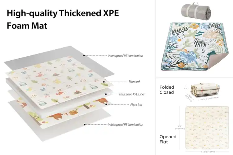 Detailed view of Best Portable Baby Mats