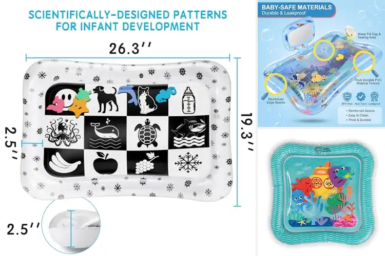 Detailed view of Best Portable Baby Water Mats: 10 Fun & Easy Playtime Picks