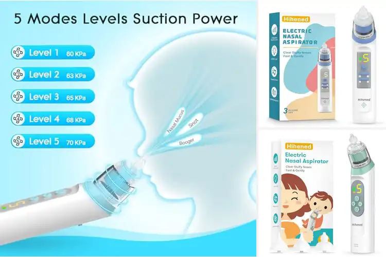 Detailed view of Best Rechargeable Baby Aspirators