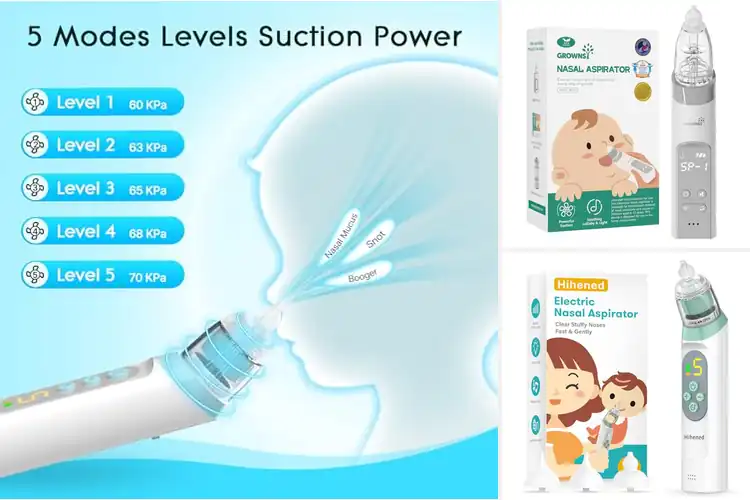 Detailed view of Best Rechargeable Nasal Aspirators