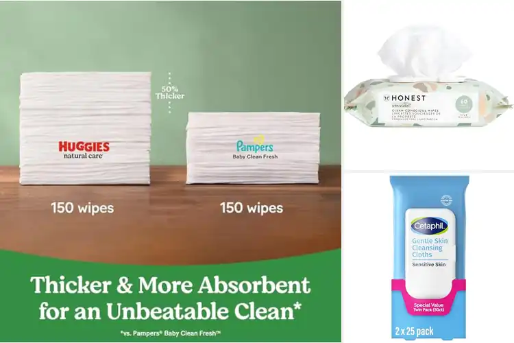 Detailed view of Best Sensitive Skin Care Wipes