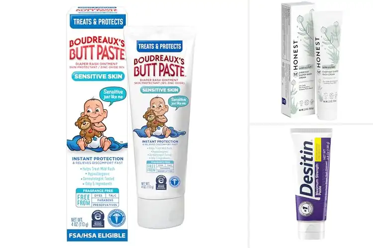 Detailed view of Best Sensitive Skin Diaper Creams