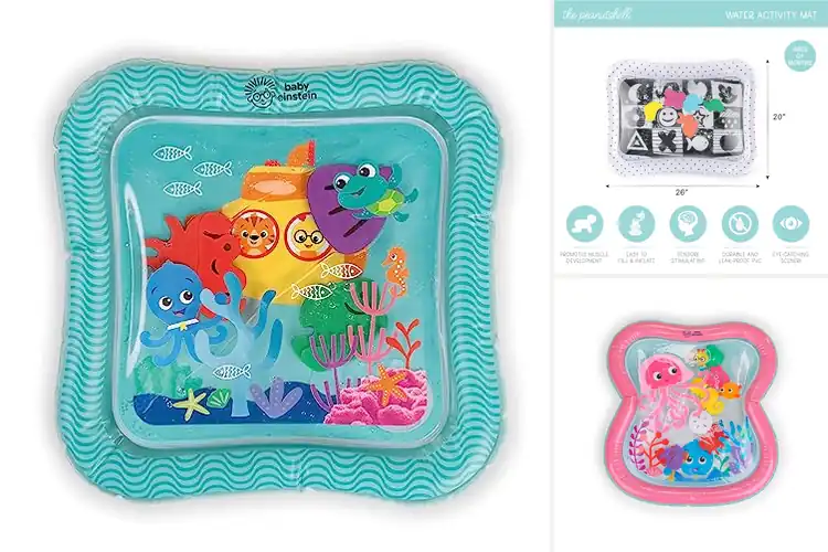 Detailed view of Best Sensory Water Mats For Babies