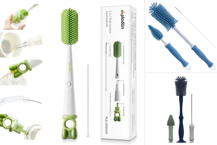 Detailed view of Best Silicone Bottle Brushes For Baby