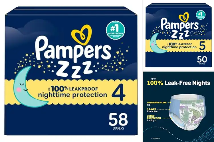 Detailed view of Best Sleep Diapers: Leak-Free Nights for Your Baby’s Comfort