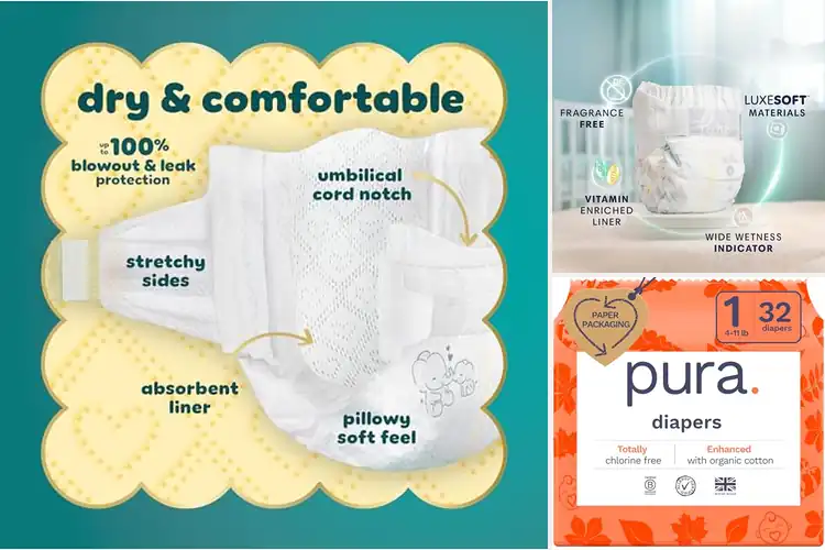 Detailed view of Best Soft Baby Diapers