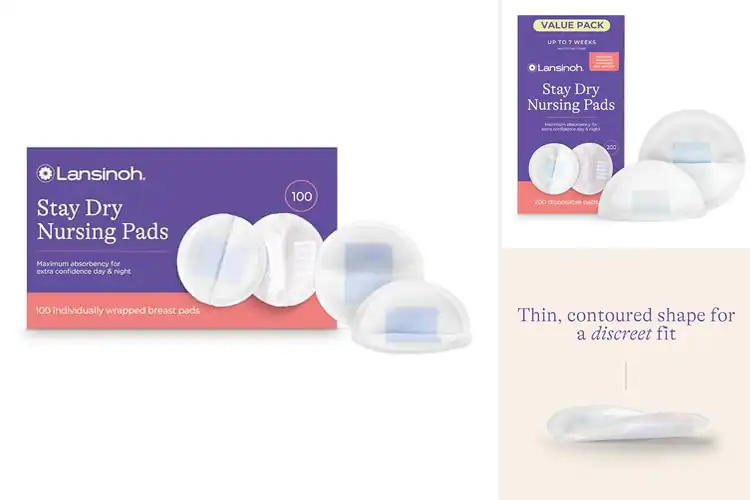 Detailed view of Best Stay Dry Nursing Pads