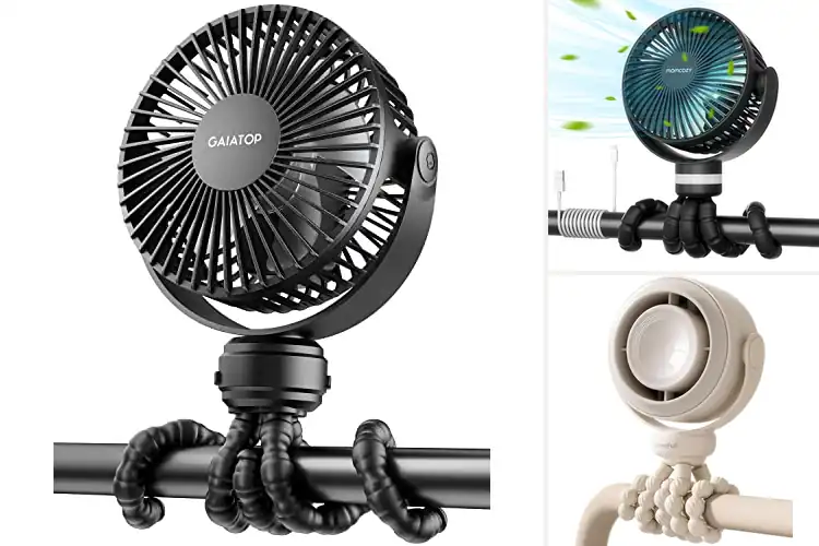 Detailed view of Best Stroller Fans: Cool Comfort for Every Outing
