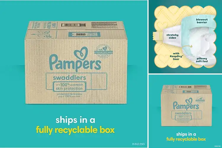 Detailed view of Best Swaddlers Diapers