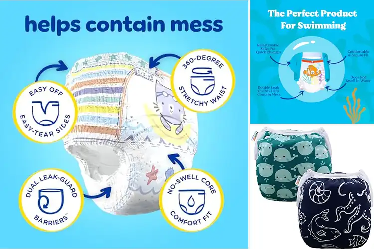 Detailed view of Best Swim Diapers For Babies