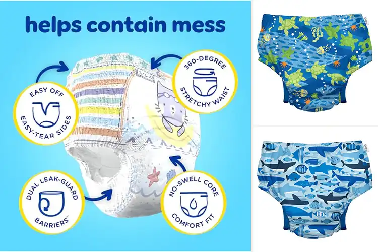 Detailed view of Best Swim Diapers For Mess Containment