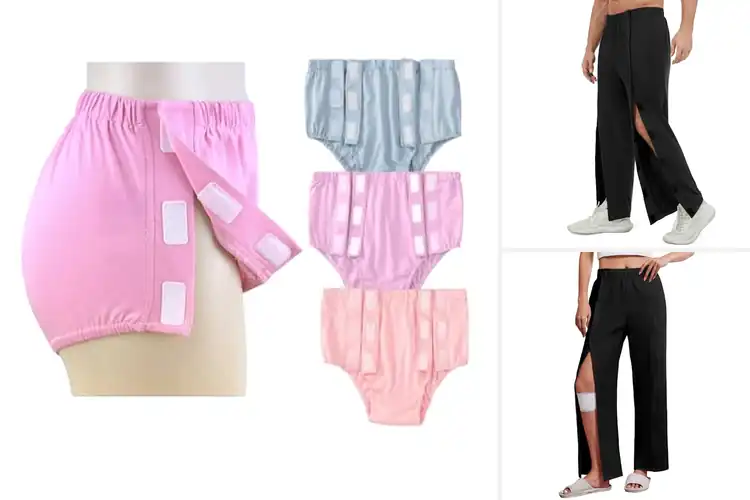 Detailed view of Best Tear-Away Sides Easy Changes for Comfort & Care