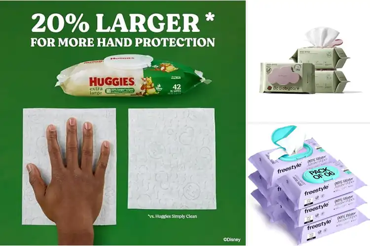 Detailed view of Best Thick And Soft Baby Wipes