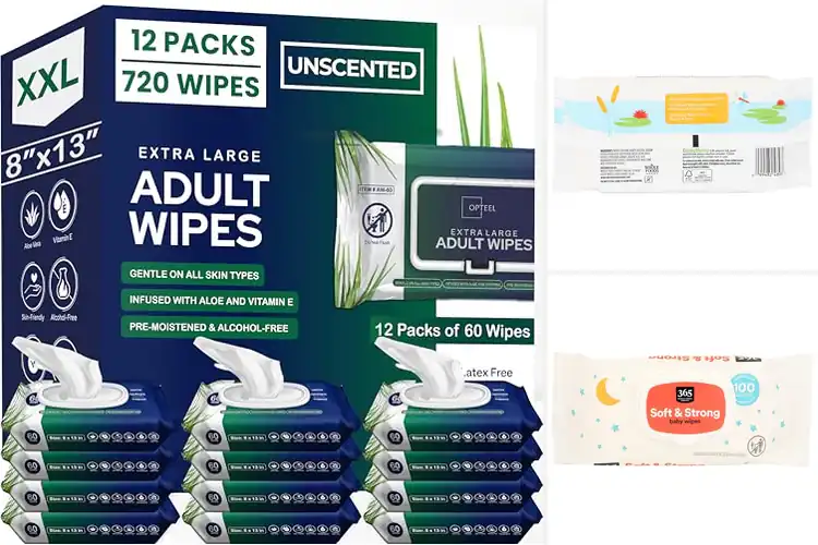 Detailed view of Best Thick Soft Strong Wipes
