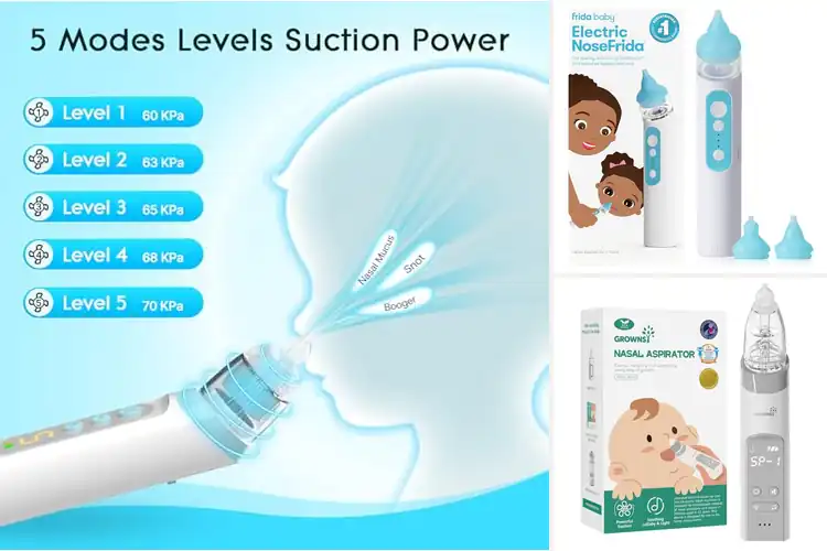 Detailed view of Best USB Rechargeable Baby Nasal Aspirators