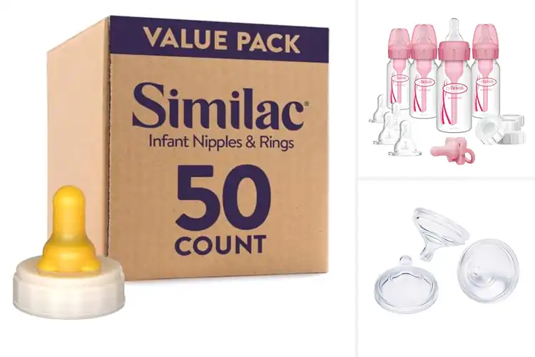 Detailed view of Best Vacuum-Free Feeding Nipple