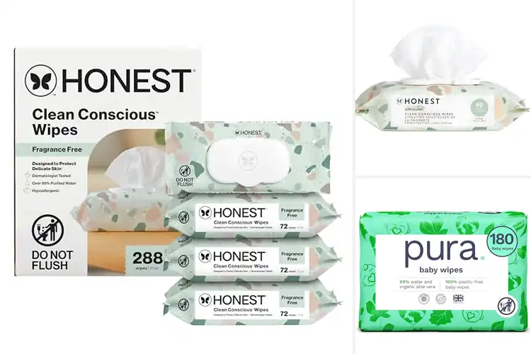 Detailed view of Best Vegan Baby Wipes