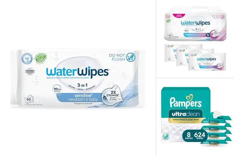 Detailed view of Best Water Rich Wipes For Gentle Clean