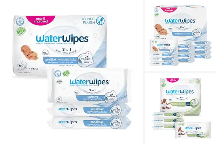 Detailed view of Best Water Wipes For Sensitive Baby Skin